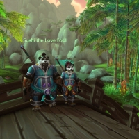 Two monks from the Wandering Isle